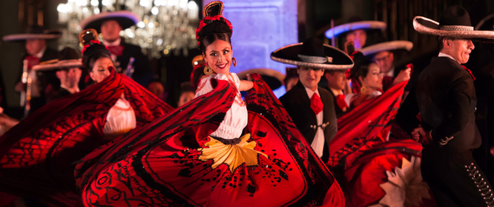 performers dancing