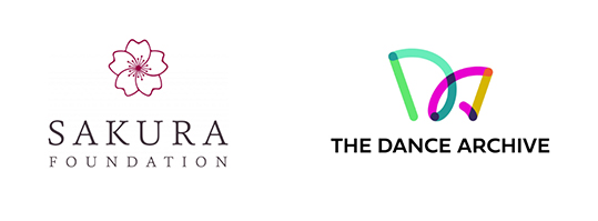 dance archive and sakura foundation logos