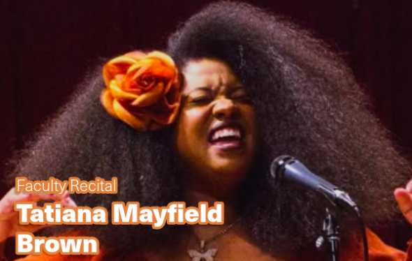 Faculty Recital: Tatiana Mayfield Brown, jazz voice