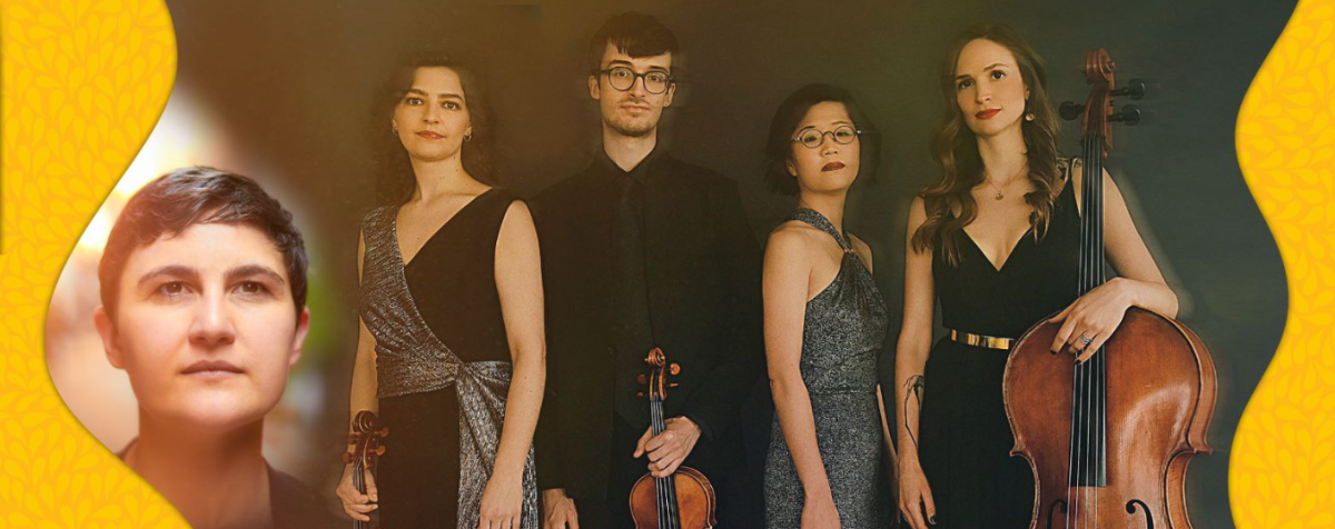 group of elegantly dressed musicians