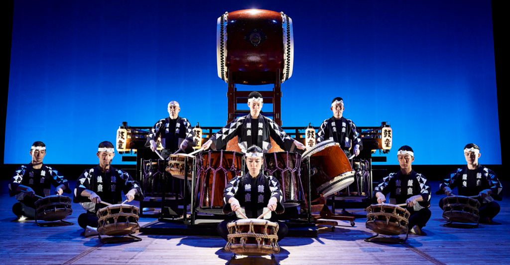 group of Kodo drummers